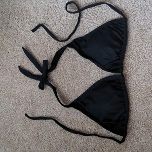 Black bikini top